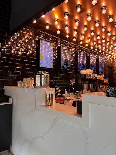 Birmingham Roast counter and menu boards