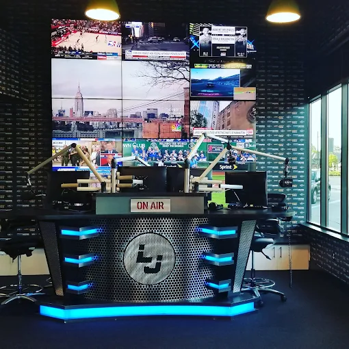Lady Jane's on-air broadcast studio desk