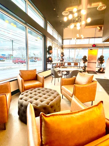 Plymouth Roast lounge seating area